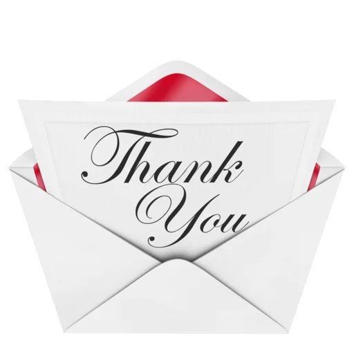 Sticker from the "Thank You" sticker pack