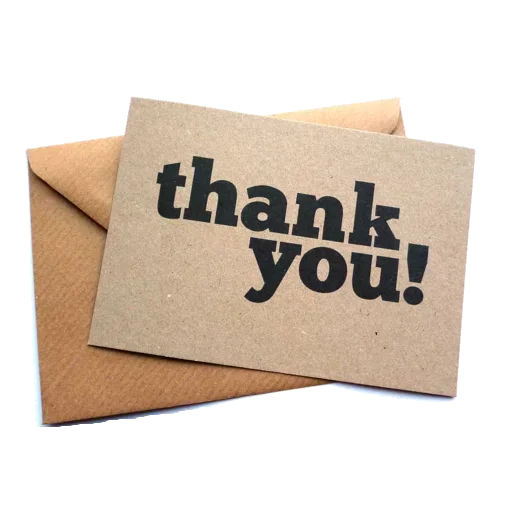 Sticker from the "Thank You" sticker pack