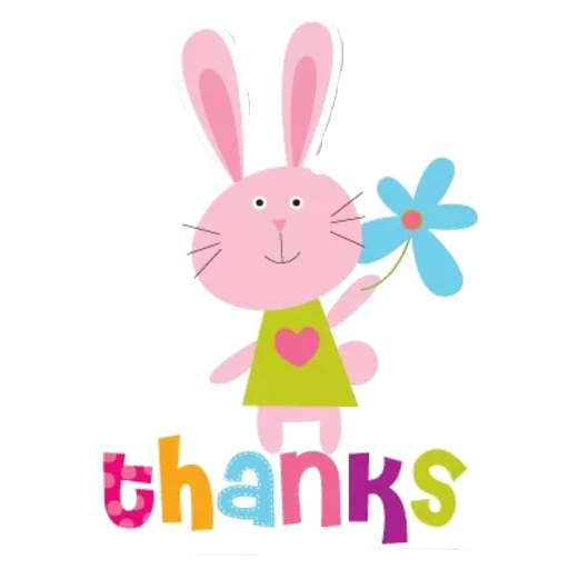 Sticker from the "Thank You" sticker pack