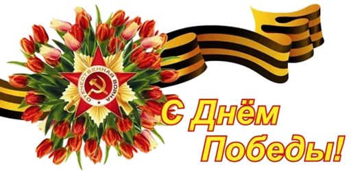 Sticker from the "9 мая" sticker pack