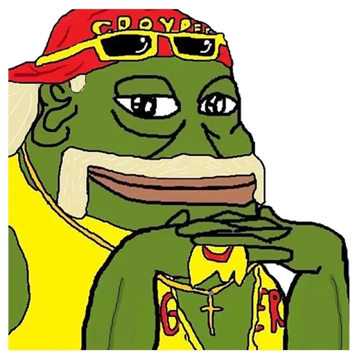 Стикер из набора "Pepe"