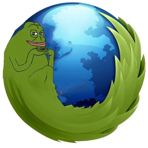 Sticker from the "Pepe" sticker pack