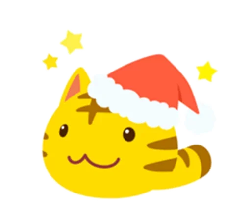 Sticker from the "Yellow Kitten" sticker pack