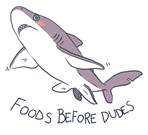 Sticker from the "Shark" sticker pack