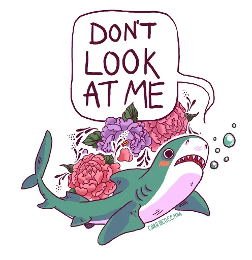 Sticker from the "Shark" sticker pack