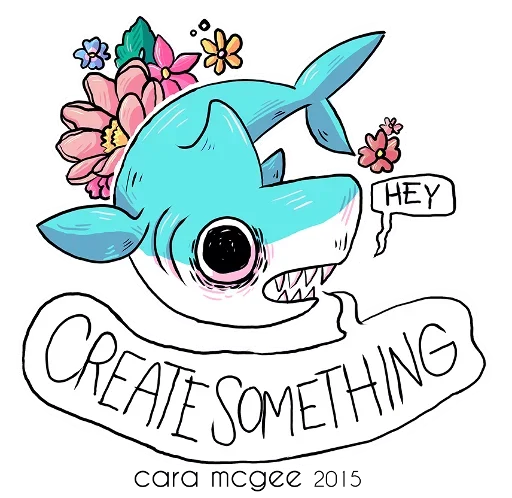 Sticker from the "Shark" sticker pack