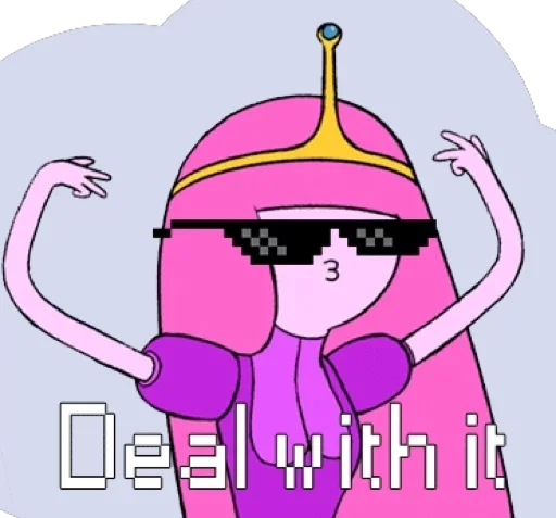 Sticker from the "AdventureTime" sticker pack