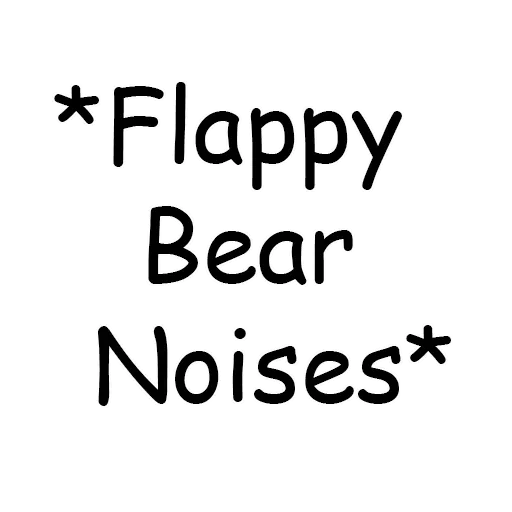 Sticker from the "Bear Noises" sticker pack