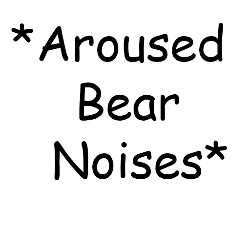 Sticker from the "Bear Noises" sticker pack