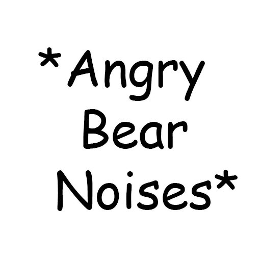 Sticker from the "Bear Noises" sticker pack