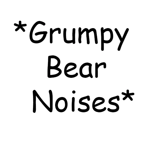 Sticker from the "Bear Noises" sticker pack