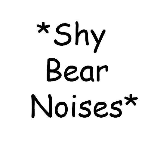 Sticker from the "Bear Noises" sticker pack