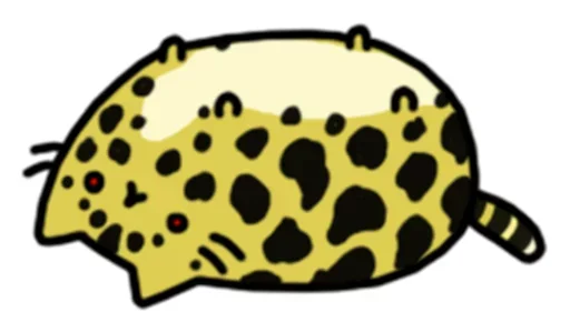 Sticker from the "Cheetar Lover Cheesheen" sticker pack