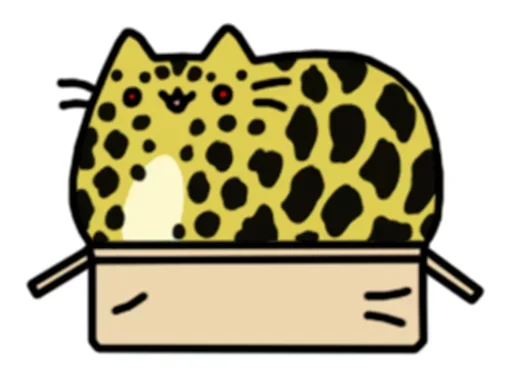 Sticker from the "Cheetar Lover Cheesheen" sticker pack