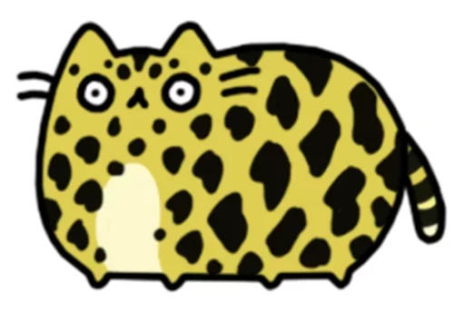 Sticker from the "Cheetar Lover Cheesheen" sticker pack