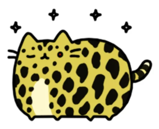 Sticker from the "Cheetar Lover Cheesheen" sticker pack