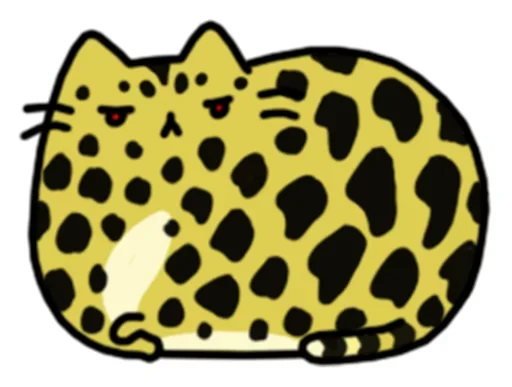 Sticker from the "Cheetar Lover Cheesheen" sticker pack