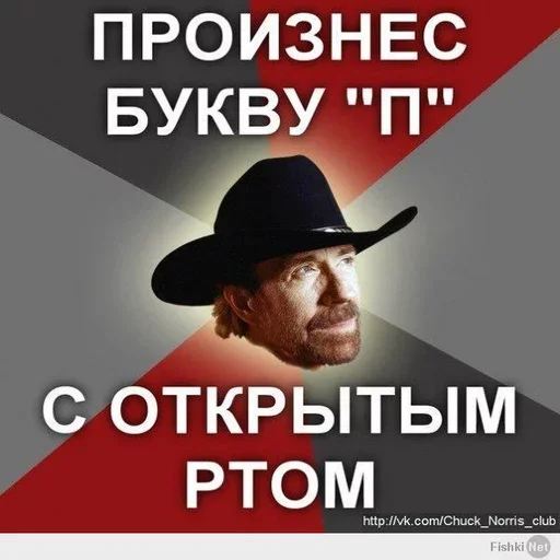 Стикер из набора "Chuck Norris"