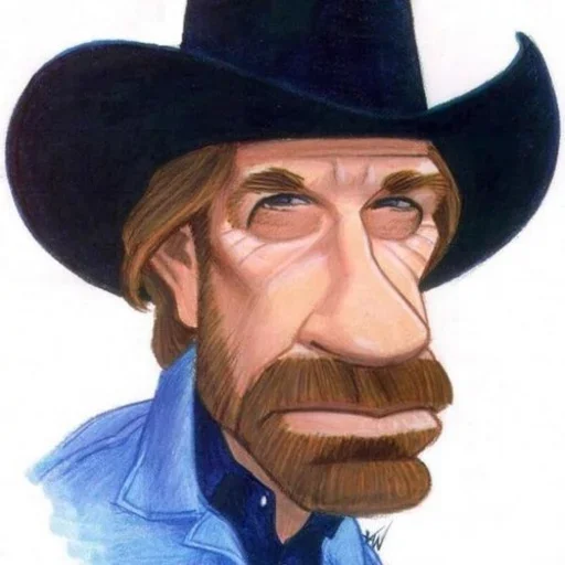 Sticker from the "Chuck Norris" sticker pack