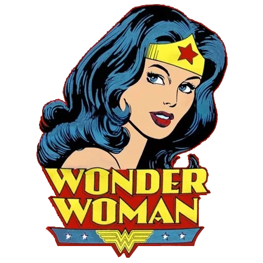 Sticker from the "DC comics Wonder Wom" sticker pack