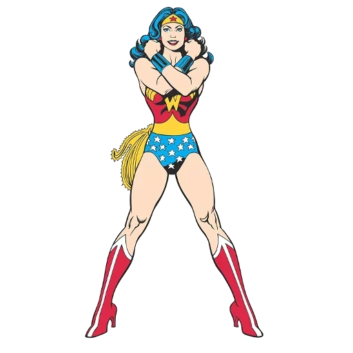 Sticker from the "DC comics Wonder Wom" sticker pack