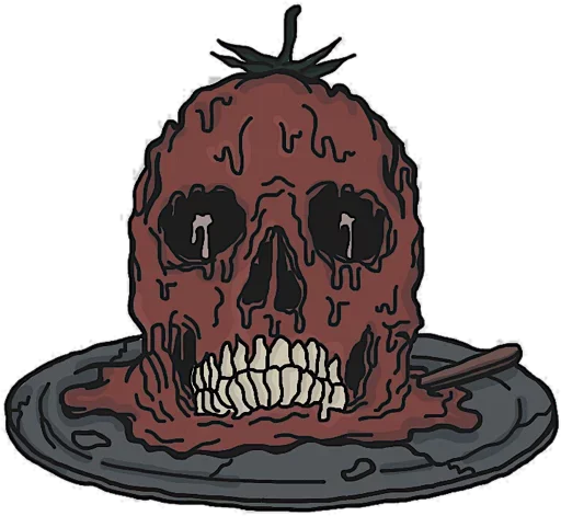 Sticker from the "Death" sticker pack