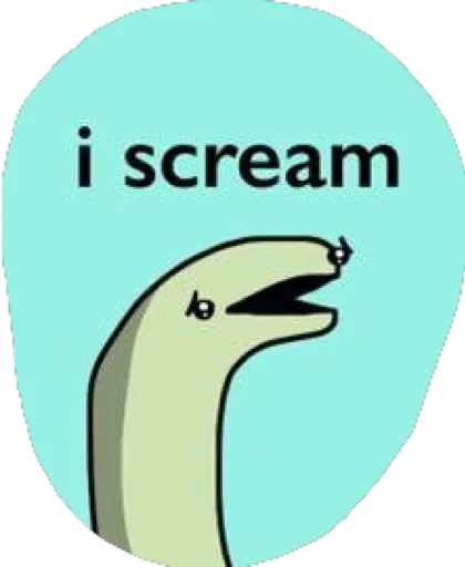 Sticker from the "Snek Comics" sticker pack