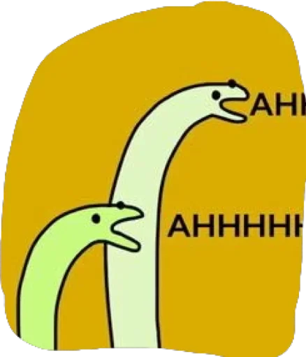 Sticker from the "Snek Comics" sticker pack