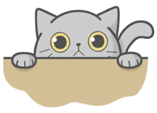 Sticker from the "Stickers with Cat" sticker pack