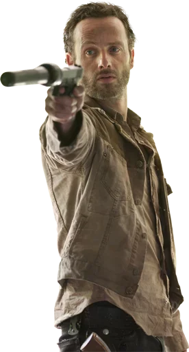 Sticker from the "The Walking Dead" sticker pack