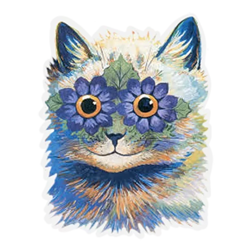 Sticker from the "Kitten" sticker pack