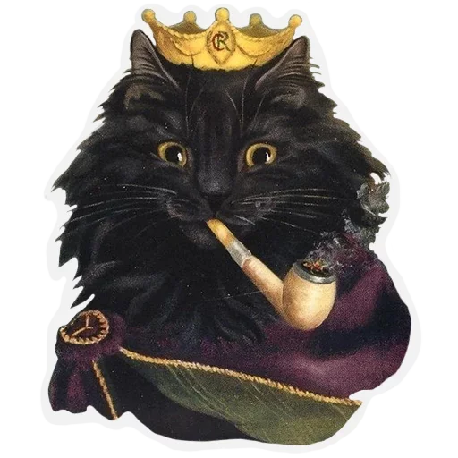 Sticker from the "Kitten" sticker pack