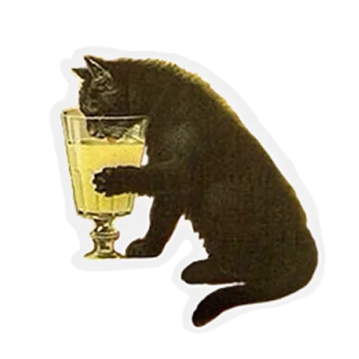 Sticker from the "Kitten" sticker pack