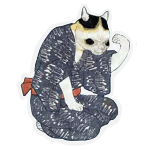 Sticker from the "Kitten" sticker pack