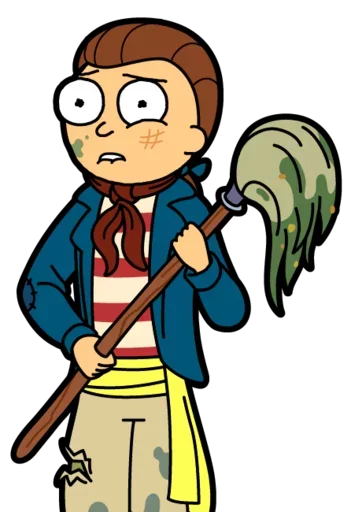 Sticker from the "Rick and Morty" sticker pack