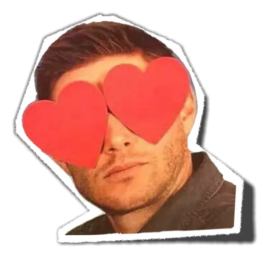 Sticker from the "Dean from Supernatural" sticker pack