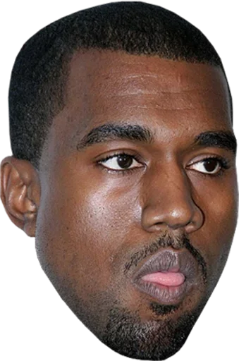 Sticker from the "Kanye West" sticker pack