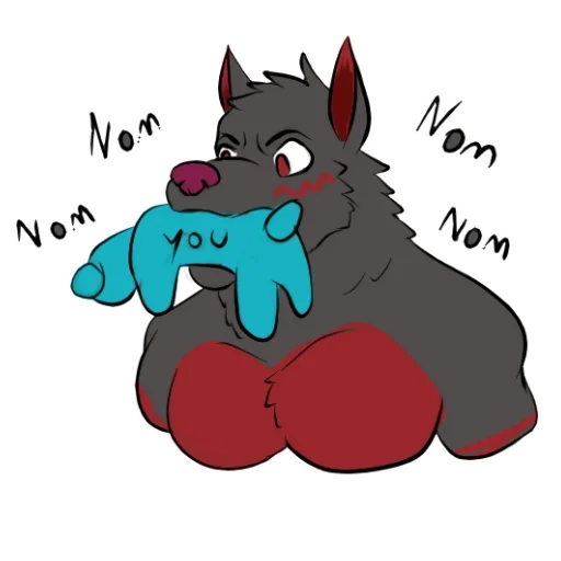 Sticker WolfyFlyffy