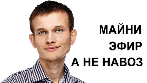 Sticker from the "а ты точно майнер" sticker pack