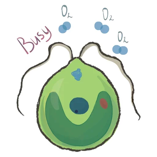 Sticker from the "Microcosm" sticker pack