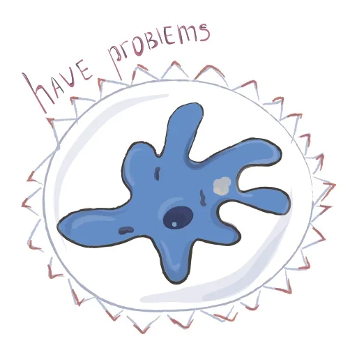 Sticker from the "Microcosm" sticker pack