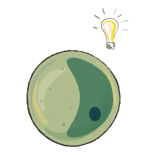 Sticker from the "Microcosm" sticker pack