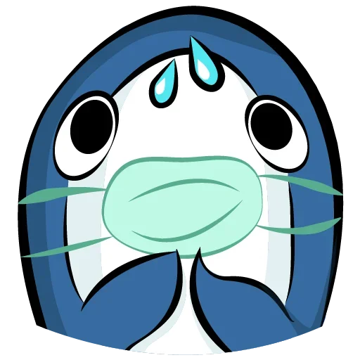 Sticker from the "Sadness" sticker pack