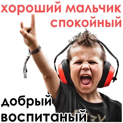 Sticker from the "А ты точно вокалист?" sticker pack