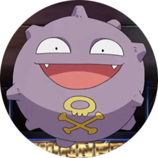 Sticker from the "Pokemon Koffing" sticker pack