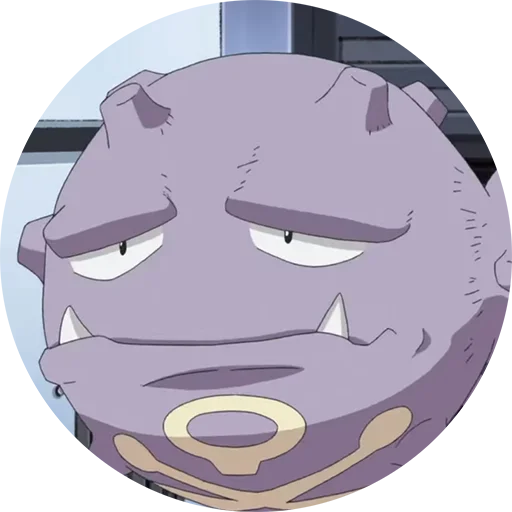 Sticker from the "Pokemon Koffing" sticker pack