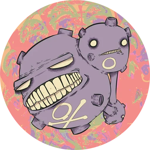 Sticker from the "Pokemon Koffing" sticker pack