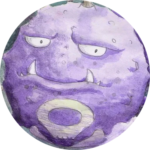 Sticker from the "Pokemon Koffing" sticker pack