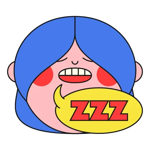 Sticker from the "Fat funny guy" sticker pack