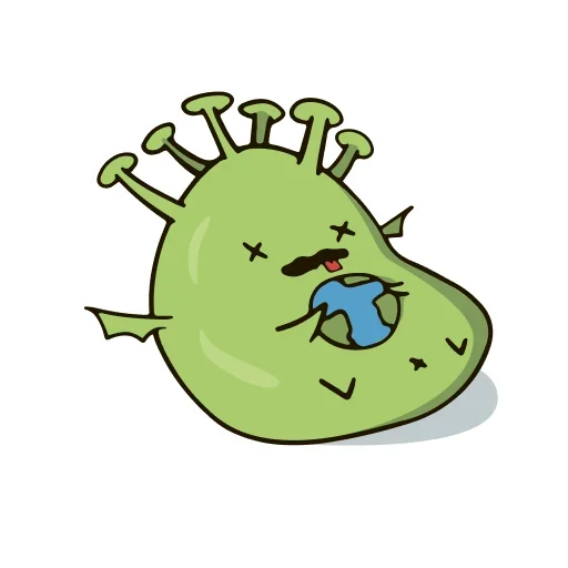 Sticker from the "CoronaVirus" sticker pack